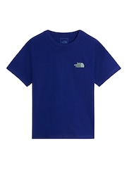 The North Face Blue Teen Outdoor Back Graphic T-Shirt - Image 5 of 5