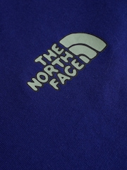 The North Face Blue Teen Outdoor Back Graphic T-Shirt - Image 7 of 9