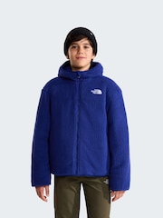 The North Face Blue Boys Reversible Shasta Hooded Puffer Jacket - Image 3 of 8