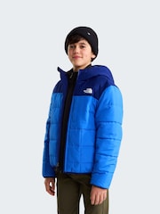 The North Face Blue Boys Reversible Shasta Hooded Puffer Jacket - Image 5 of 8