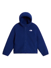 The North Face Blue Boys Reversible Shasta Hooded Puffer Jacket - Image 6 of 8