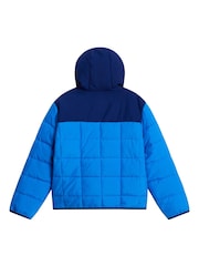 The North Face Blue Boys Reversible Shasta Hooded Puffer Jacket - Image 8 of 8
