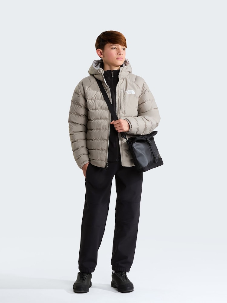 The North Face Grey Reversible Perrito Hooded Puffer Jacket - Image 2 of 7