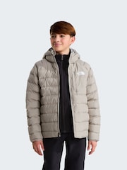 The North Face Grey Reversible Perrito Hooded Puffer Jacket - Image 5 of 7