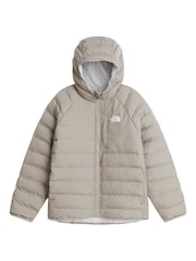 The North Face Grey Reversible Perrito Hooded Puffer Jacket - Image 6 of 7