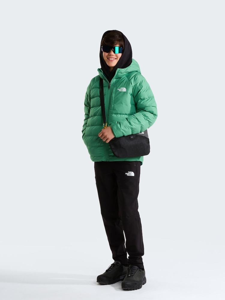 The North Face Green Reversible Perrito Hooded Puffer Jacket - Image 2 of 8 The North Face Green Reversible Perrito Hooded Puffer Jacket - Image 2 of 8