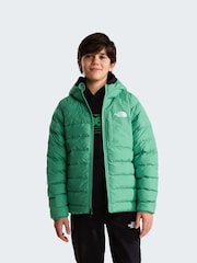 The North Face Green Reversible Perrito Hooded Puffer Jacket - Image 5 of 8