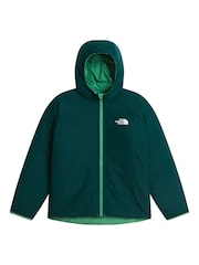 The North Face Green Reversible Perrito Hooded Puffer Jacket - Image 8 of 8
