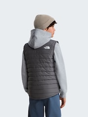 The North Face Grey Never Stop Puffer Gilet - Image 3 of 6
