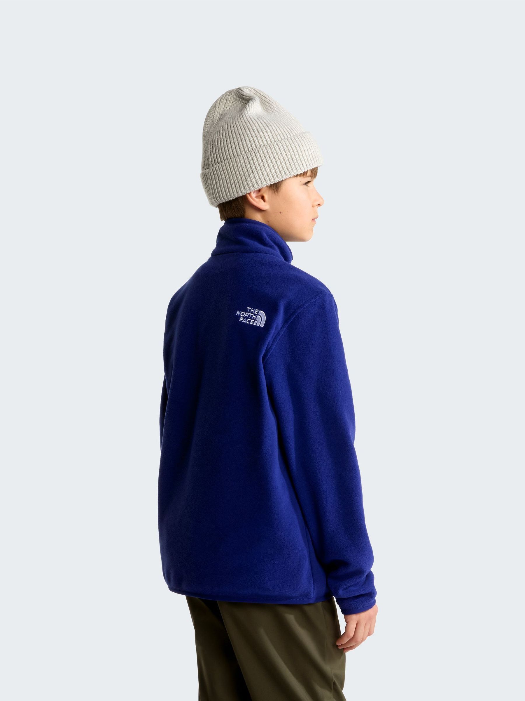 Comprar Azul - The North Face adolescente Glacier 1/4 Zip Fleece