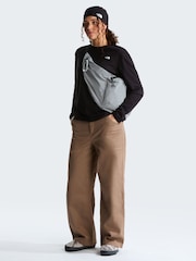 The North Face Black Essential Simple Dome Long Sleeve T-Shirt - Image 3 of 5