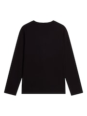 The North Face Black Essential Simple Dome Long Sleeve T-Shirt - Image 5 of 5