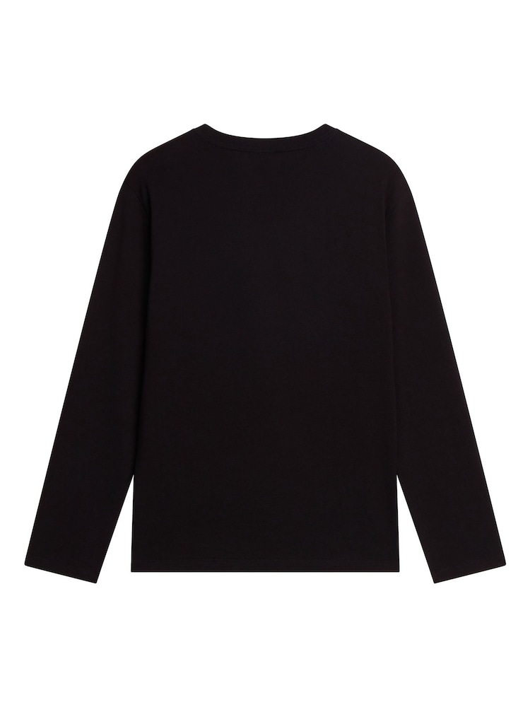 The North Face Black Essential Simple Dome Long Sleeve T-Shirt - Image 5 of 5