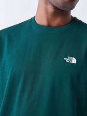 Šuma Zeleno - The North Face Simple Dome Majica kratkih rukava - Slika 6 od 8