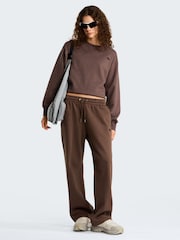 Brun - The North Face Essential Simple Dome Breda ben Mjukisbyxor - Bild 2 av 5