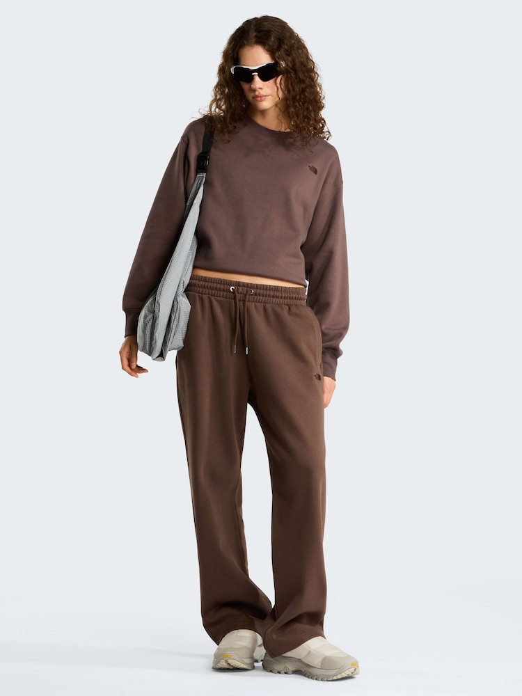 Brun - The North Face Essential Simple Dome Breda ben Mjukisbyxor - Bild 2 av 5