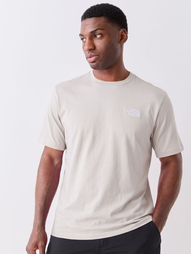 Boja kamena Grey - The North Face Simple Dome Majica kratkih rukava - Slika 1 od 5