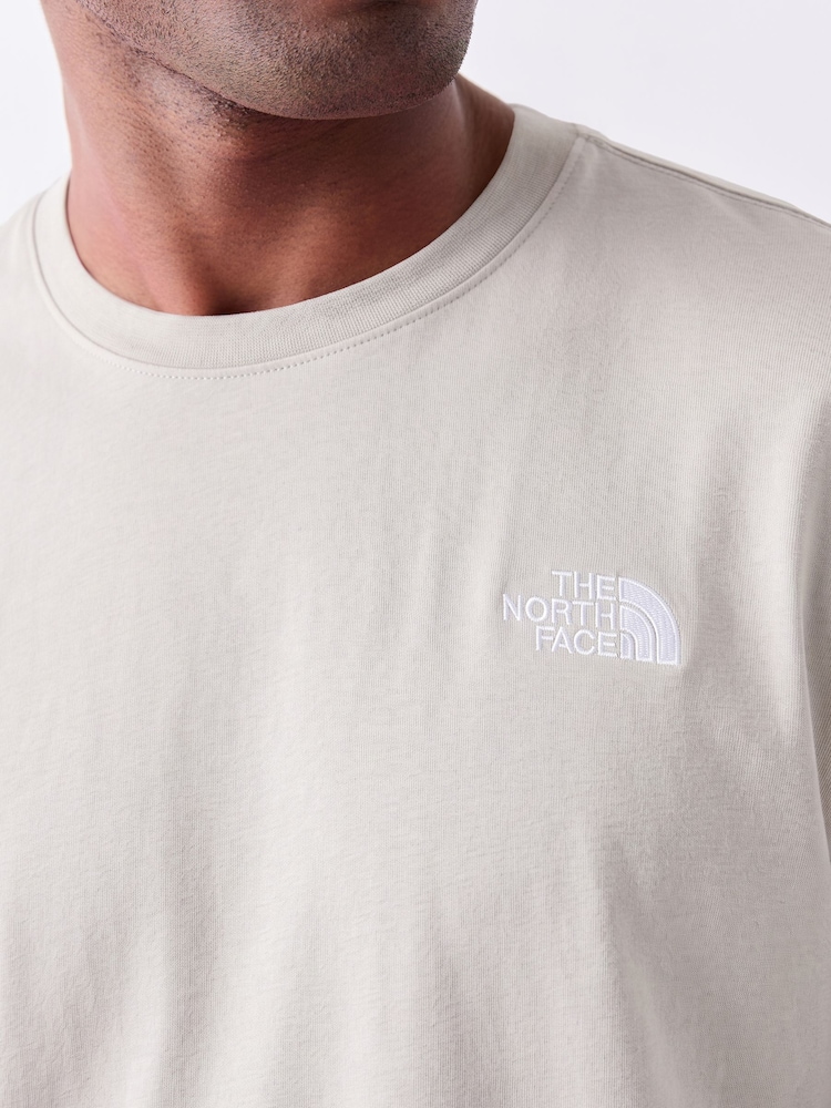 Boja kamena Grey - The North Face Simple Dome Majica kratkih rukava - Slika 2 od 5