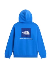 The North Face Blue Teen Evolution Box NSE Hoodie - Image 4 of 4