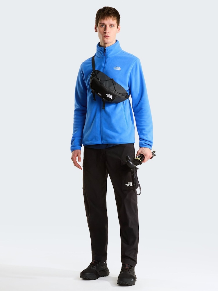 أزرق - The North Face Galcier Full Zip Fleece - صورة 2 من 6