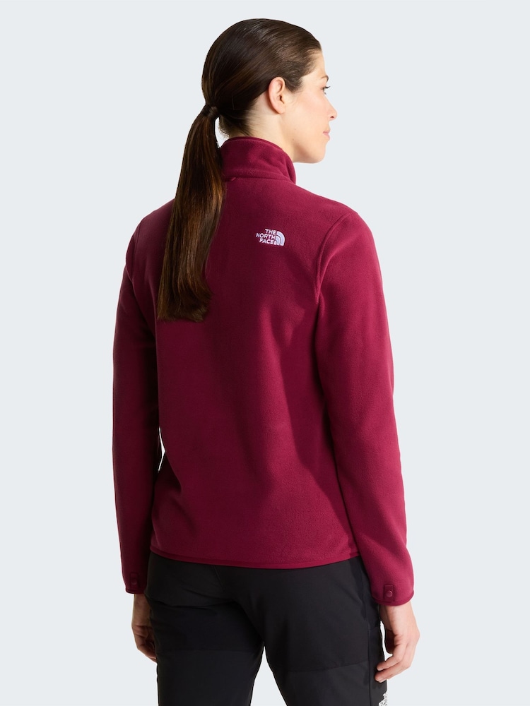 The North Face Red Glacier Full Zip Fleece - Image 2 of 6 The North Face Red Glacier Full Zip Fleece - Image 2 of 6