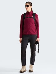 The North Face Red Glacier Full Zip Fleece - Image 3 of 6