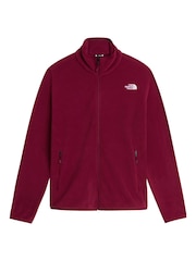 The North Face Red Glacier Full Zip Fleece - Image 5 of 6