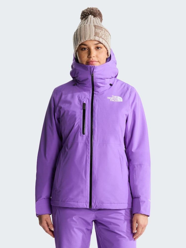 The North Face Purple Descendit Ski Jacket - Image 1 of 6