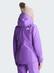 The North Face Purple Descendit Ski Jacket - Image 3 of 6