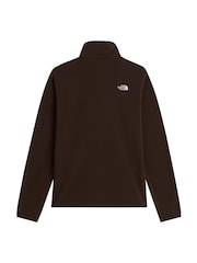 The North Face Chestnut Brown Glacier 1/4 Zip Fleece - Image 5 of 5