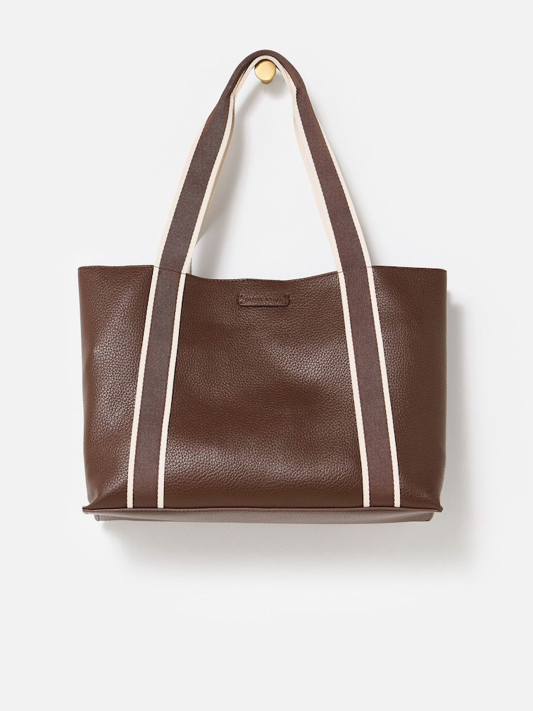 Oliver Bonas Brown Tote Bag - Image 1 of 6