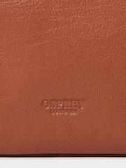Osprey London Brown The Arlington Leather Washbag - Image 4 of 4