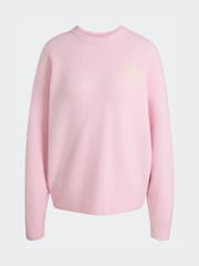 adidas Originals Pink Knitted Jumper - Image 6 of 6