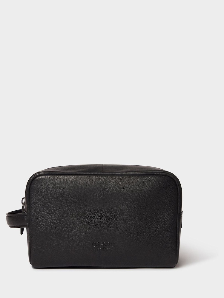 Osprey London Brown The Arlington Leather Washbag - Image 1 of 4 Osprey London Brown The Arlington Leather Washbag - Image 1 of 4