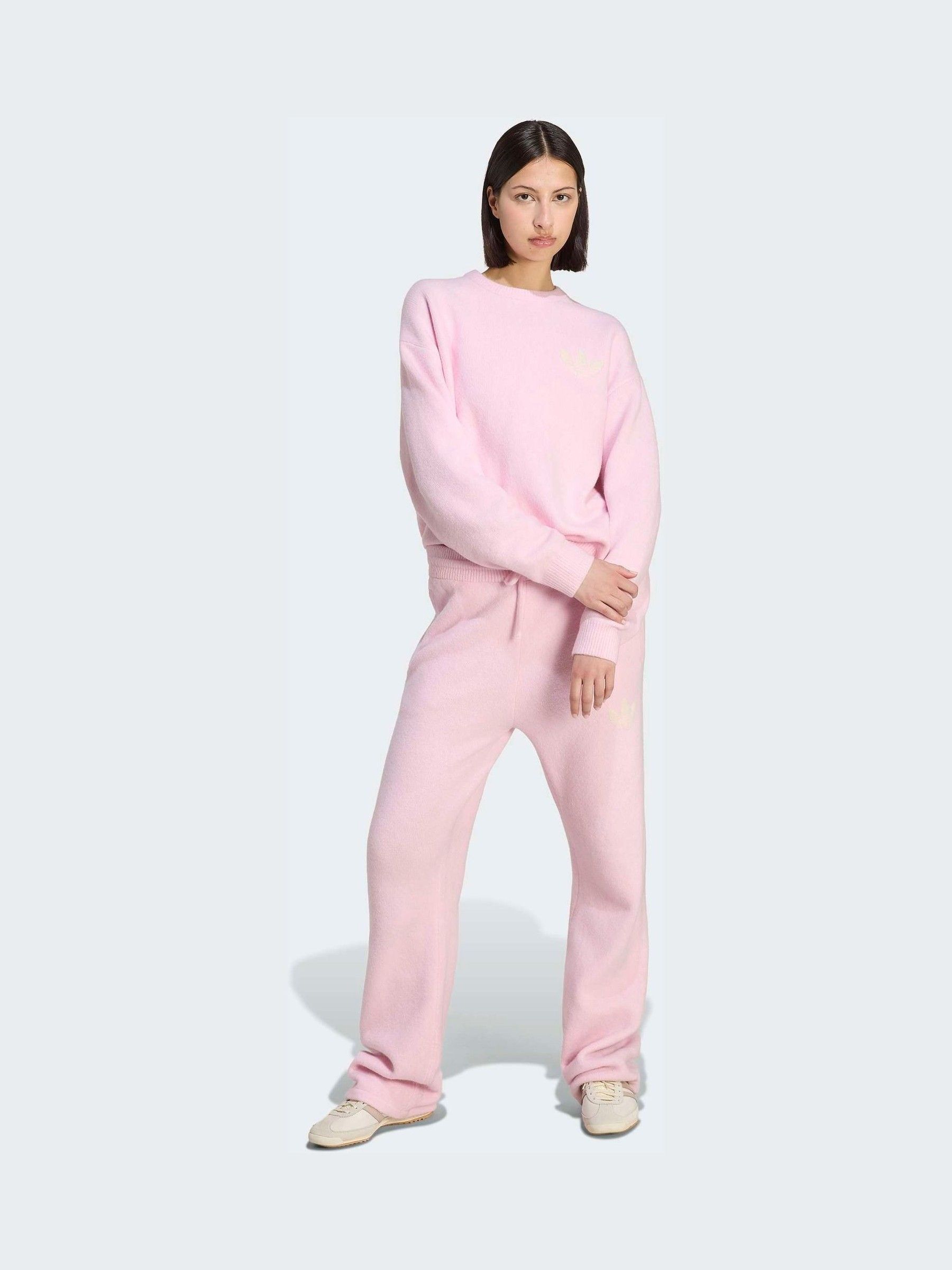 Next：日本 ピンク - adidas Originals ニットワイドレッグジョガー