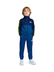 Chándal Under Armour Rival Knit Bloques de colores con cremallera completa - Imagen 1 de 13