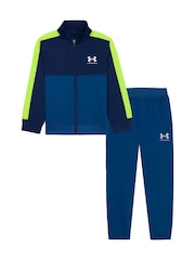 Chándal Under Armour Rival Knit Bloques de colores con cremallera completa - Imagen 7 de 13