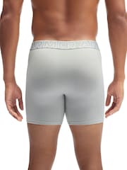 Under Armour Red Performance Cotton Solid 6" Boxers 3 Pack - Image 4 of 5