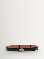 Mulberry Black Darley Thin Belt - Image 1 of 2