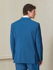 Bright Blue N. Premium Slim Fit Motionflex Wool Blend Suit Jacket - Image 3 of 12