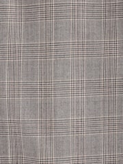 Taupe Relaxed Fit Archive Wool Blend Check Suit Trousers - Image 11 of 11