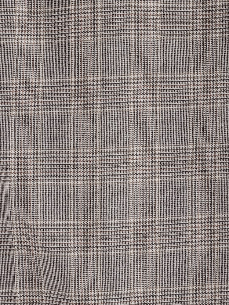 Taupe Relaxed Fit Archive Wool Blend Check Suit Trousers - Image 11 of 11 Taupe Relaxed Fit Archive Wool Blend Check Suit Trousers - Image 11 of 11