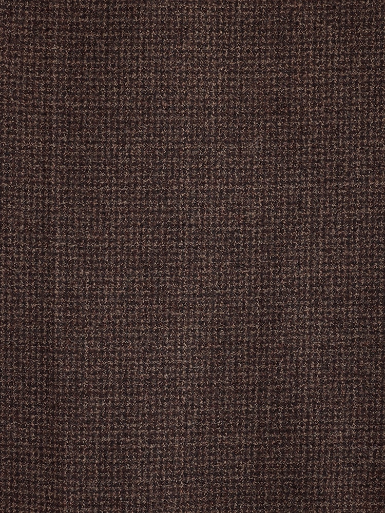 Rust Brown Relaxed Fit Archive Wool Blend Dogtooth Suit Trousers - Image 11 of 11 Rust Brown Relaxed Fit Archive Wool Blend Dogtooth Suit Trousers - Image 11 of 11