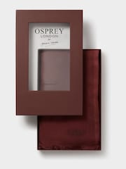 Osprey London Purple The Boxed Cotton Wrap Scarf - Image 1 of 5