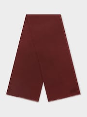 Osprey London Purple The Boxed Cotton Wrap Scarf - Image 2 of 5