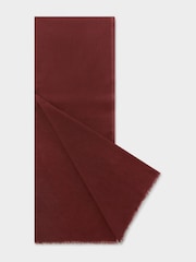 Osprey London Purple The Boxed Cotton Wrap Scarf - Image 4 of 5