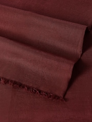 Osprey London Purple The Boxed Cotton Wrap Scarf - Image 5 of 5