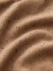 Camel Neppy Soft Touch Cotton Rich Longline Cardigan - Image 2 of 3