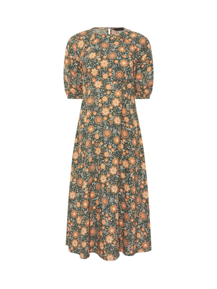 PixieGirl Petite Tapestry Floral Empire Midi-Kleid - Bild 5 von 5