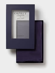 Osprey London Purple The Boxed Cotton Wrap Scarf - Image 1 of 5